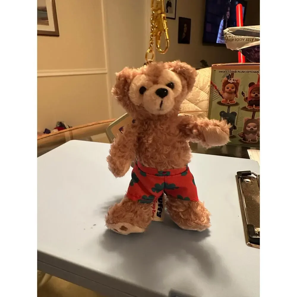 Disney Aulani Duffy Shelliemay Plush Bag Charm Keychain
